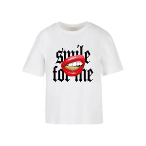Dámské tričko Smile For Me - bílé