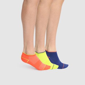 2PACK dámské ponožky DIM nízké vícebarevné (DI000AA5-8RG)