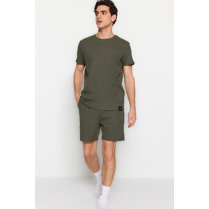 Trendyol Khaki Regular Fit Pajama Set