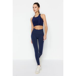 Jerf Vella - Navy Blue High Waist Consolidating Leggings