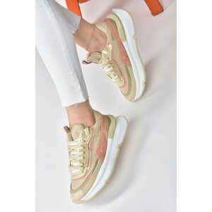 Fox Shoes Nork/powder Fabric Casual Sneaker Sportovní obuv