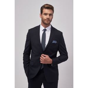 ALTINYILDIZ CLASSICS Men's Navy Blue Slim Fit Slim Fit Nano Suit, which is Water and Stain-Repellent.