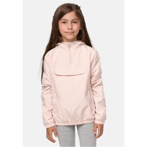 Dívčí bunda Basic Pullover světle růžová