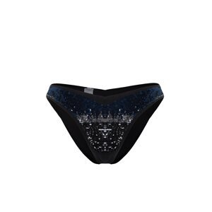 Trendyol Black Sequined Bikini Bottom