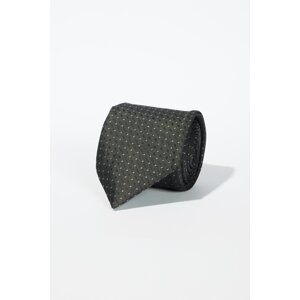 ALTINYILDIZ CLASSICS Men's Anthracite-Grey Patterned Tie