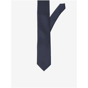 Tmavě modrá kravata Jack & Jones Solid - Pánské