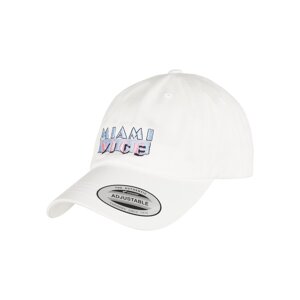 Miami Vice Logo Dad Cap bílá