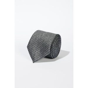 ALTINYILDIZ CLASSICS Men's Grey-Navy Blue Patterned Tie