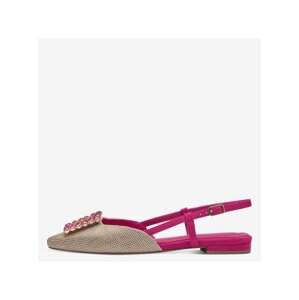 Růžovo-béžové dámské sandálky Tamaris - Dámské
