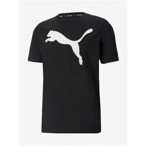 Černé pánské triko Puma Active Big Logo - Pánské