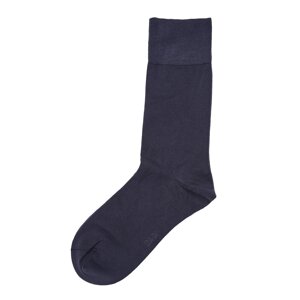 Dagi Navy Blue Mercerized Socks