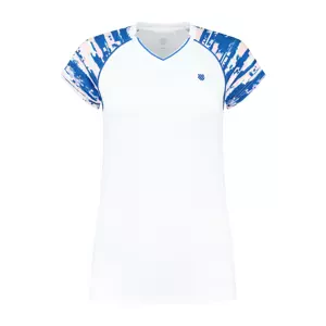 Dámské tričko K-Swiss  Hypercourt Cap Sleeve 2 White M