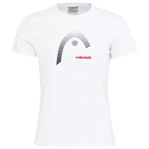 Dámské tričko Head  Club Lara T-Shirt Women White S
