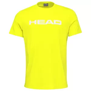 Pánské tričko Head  Club Basic T-Shirt Men Yellow XL
