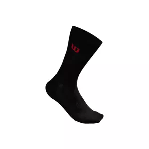 Pánské ponožky Wilson  Crew Black/Red (3 Pack) OSFA