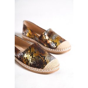Capone Outfitters Capone Women's Gold Espadrilles