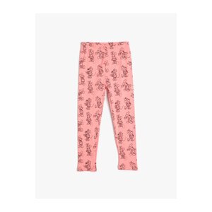 Koton Minnie and Mickey Mouse Leggings Licensed, Cotton Roving