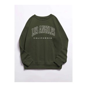 Know Women's Los Angeles Khaki Sweatshirt