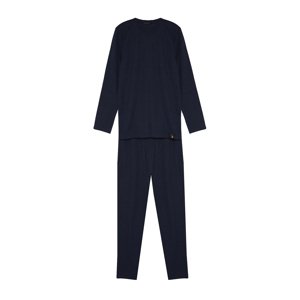 Trendyol Indigo Regular Fit Waffle Knitted Pajama Set