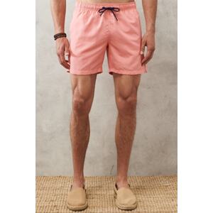 AC&Co / Altınyıldız Classics Men's Pink Standard Fit Quick Dry Swimwear Marine Shorts.