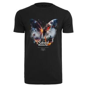Černé tričko Natural Beauty Butterfly