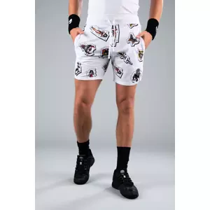 Pánské šortky Hydrogen  Tattoo Tech Shorts White XL