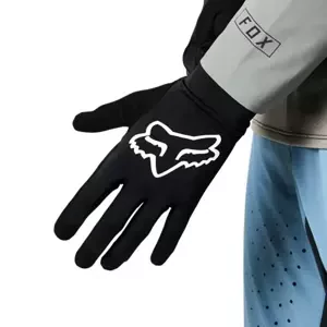 Pánské cyklistické rukavice Fox  Flexair černé