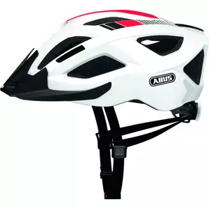 Cyklistická helma ABUS Aduro 2.0 Race White, S