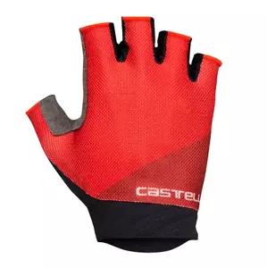 Dámské cyklistické rukavice Castelli  Roubaix Gel 2 červené