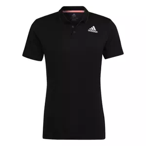 Pánské tričko adidas  Tennis Freelift Polo Black XXL
