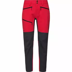 Dámské kalhoty Haglöfs  Rugged Flex W červeno-šedá, 42