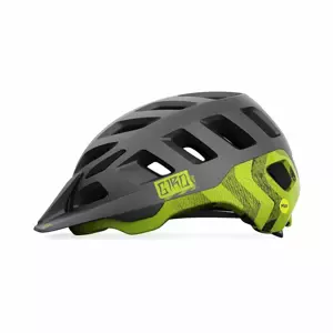 Cyklistická helma Giro   Radix MIPS Mat Metalic Black/Lime