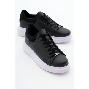 Tonny Black Unisex Black White Sneakers V2alx