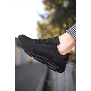 Riccon Black Red Men's Sneakers 00121310