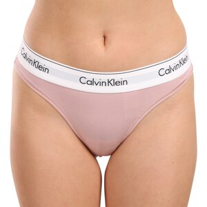 Dámská tanga Calvin Klein růžová