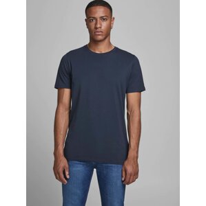 Tmavě modré basic tričko Jack & Jones Organic