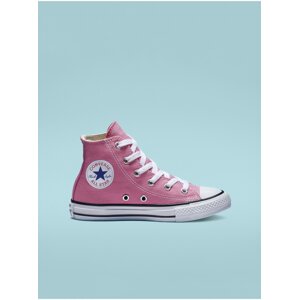 Růžové holčičí kotníkové tenisky Converse Chuck Taylor All Star