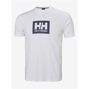 Bílé pánské tričko HELLY HANSEN HH Box T-Shirt - Pánské