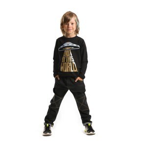 mshb&g Ufo Boy's T-shirt Denim Trousers Set
