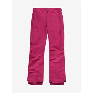 Růžové holčičí lyžařské/snowboardové kalhoty O'Neill Charm