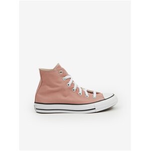 Starorůžové dámské kotníkové tenisky Converse Chuck Taylor All Star Seasonal Color