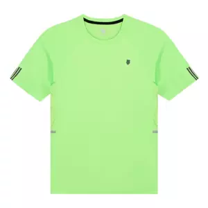 Pánské tričko K-Swiss   Hypercourt Crew 2 Soft Neon Green XL