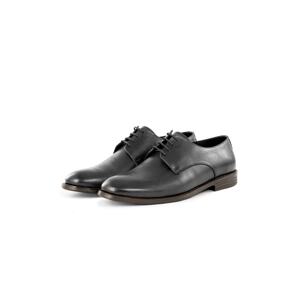 Ducavelli Pierro Pánské klasické boty z pravé kůže, Derby klasické boty, klasické boty na šněrování.