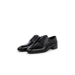 Ducavelli Sace Pánské klasické boty z pravé kůže, klasické boty Derby, klasické boty na šněrování.