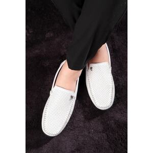 Ducavelli Fruga Pánské neformální boty z pravé kůže, mokasíny, lehké boty, kožené mokasíny.