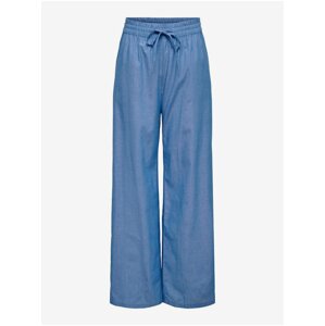 Modré dámské kalhoty ONLY Arja - Dámské