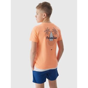 Chlapecké tričko s potiskem 4F - oranžové