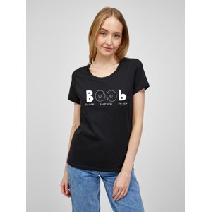ZOOT Original Černé dámské tričko s potiskem ZOOT.Original Boob