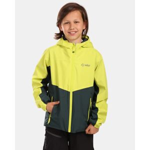 Chlapecká outdoorová bunda Kilpi ORLETI-JB Tmavě zelená