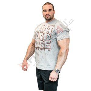 Nebbia pánské tričko Hard Core 390, XL, šedá